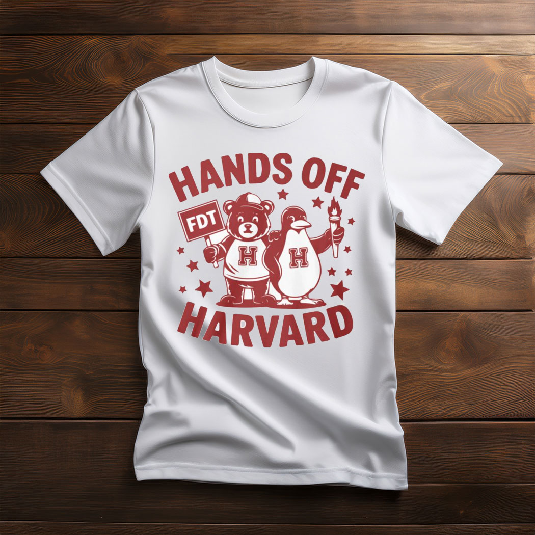 Hands Off Harvard Anti Trump T-Shirt