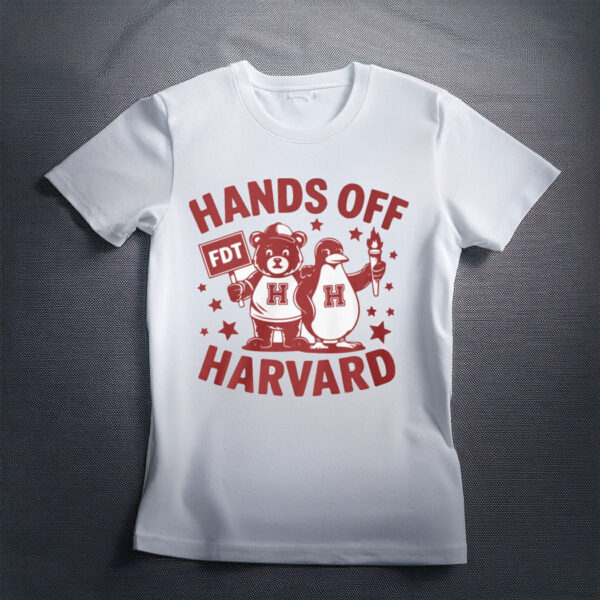 Hands Off Harvard Anti Trump T-Shirt
