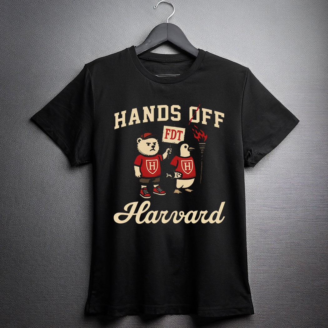 Hands Off Harvard T-Shirt