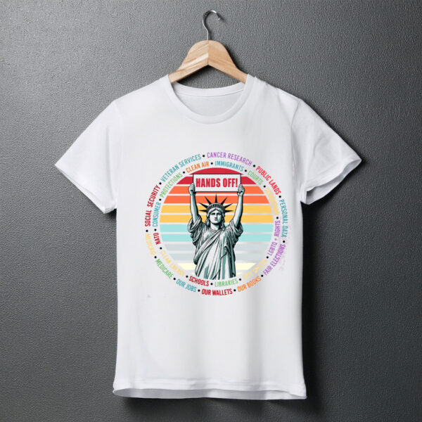 Hands Off Protest Shirt, Political Activism Tee