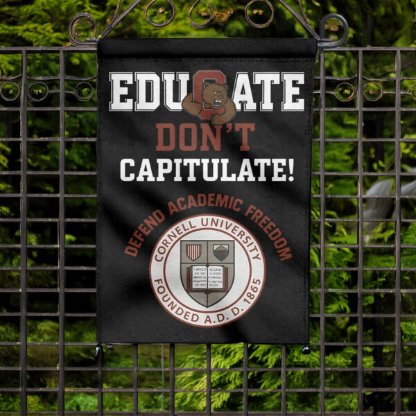 Garden Flag Veritas Support Harvard Veritas Flag Anti Trump