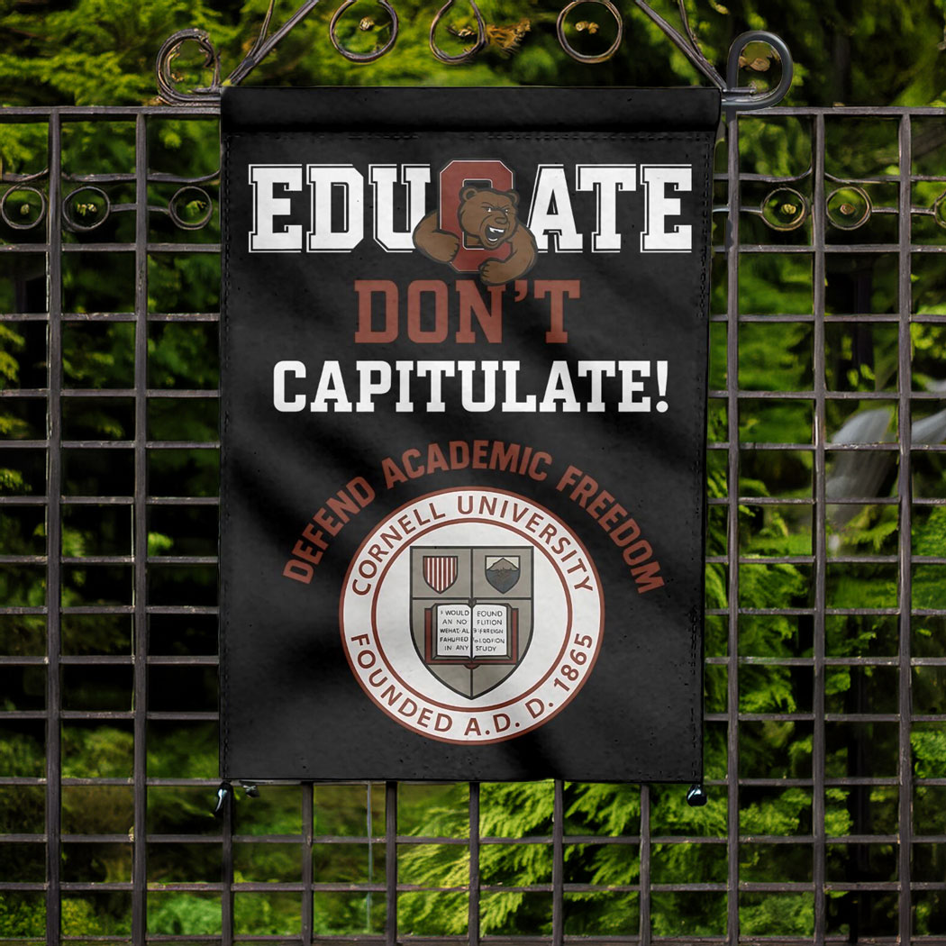 Garden Flag Veritas Support Harvard Veritas Flag Anti Trump