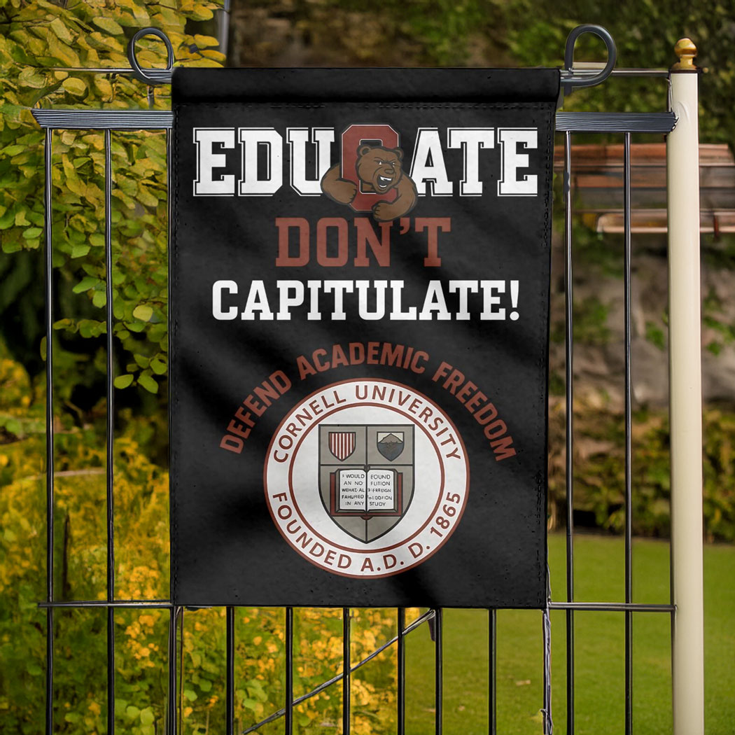 Garden Flag Veritas Support Harvard Veritas Flag Anti Trump