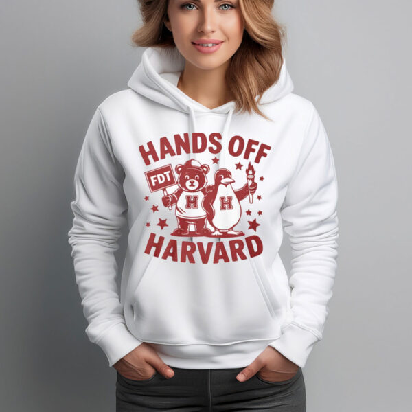 Hands Off Harvard Anti Trump Hoodie Shirt