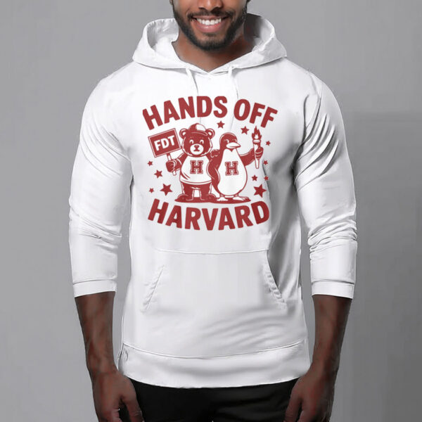 Hands Off Harvard Anti Trump Hoodie Shirt