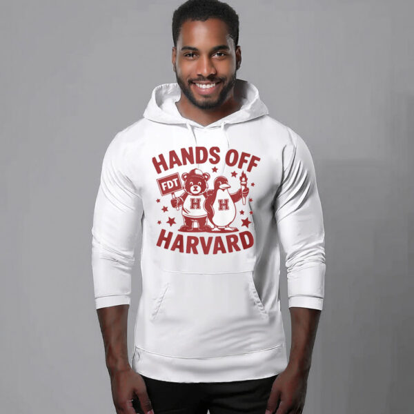 Hands Off Harvard Anti Trump Long Sleeve Shirt