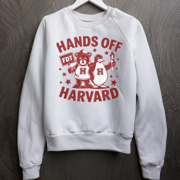 Hands Off Harvard Anti Trump Sweatshirt