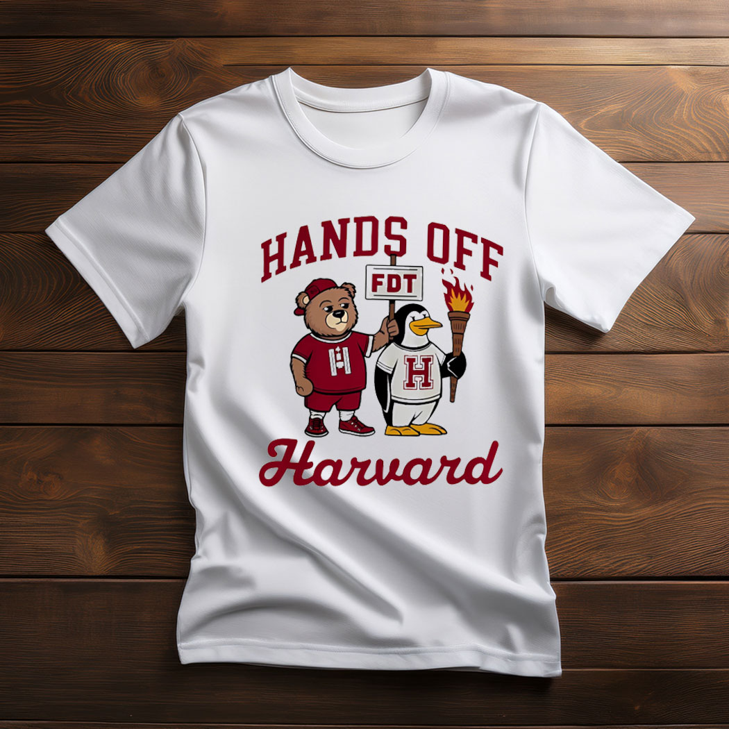 Hands Off Harvard, Bear Penguin Fdt Shirt
