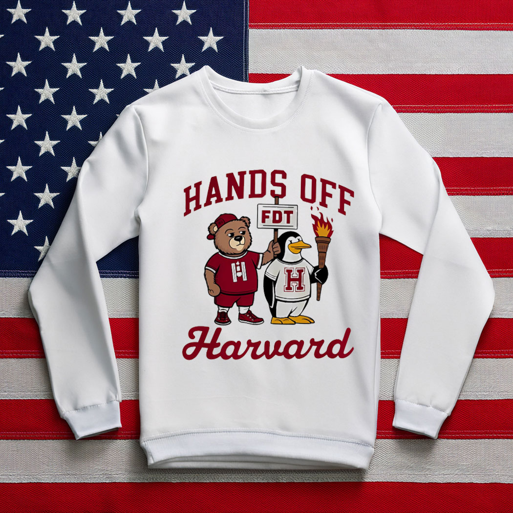 Hands Off Harvard, Bear Penguin Fdt Shirt