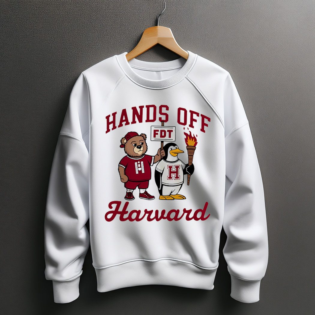 Hands Off Harvard, Bear Penguin Fdt Shirt