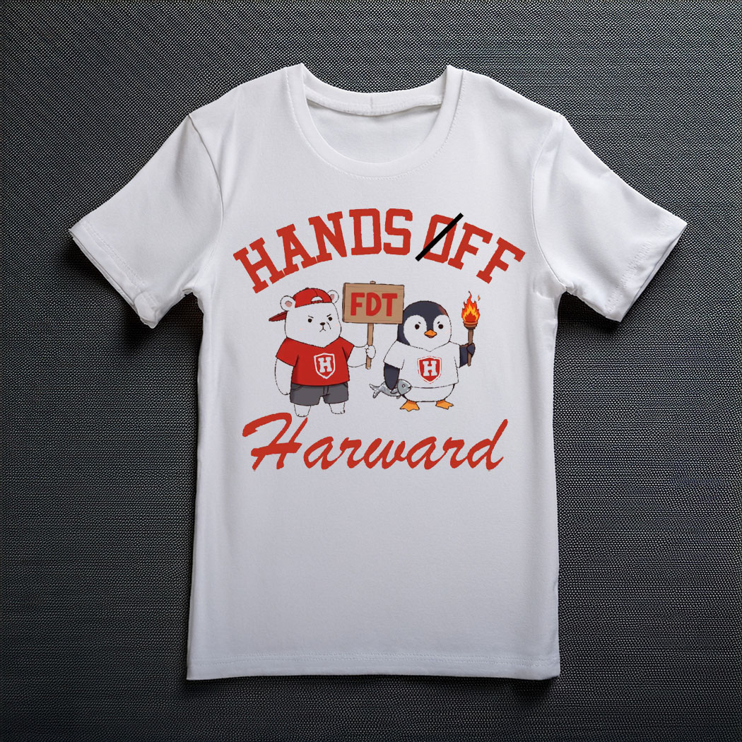Hands Off Harvard Comfort Colors Shirt