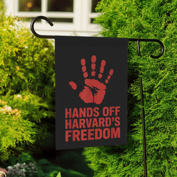 Hands Off Harvard Garden Flag, Save The Education Flag