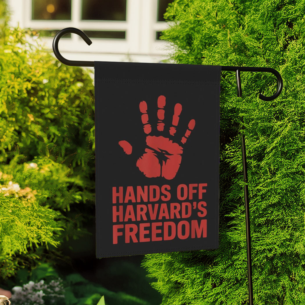 Hands Off Harvard Garden Flag, Save The Education Flag