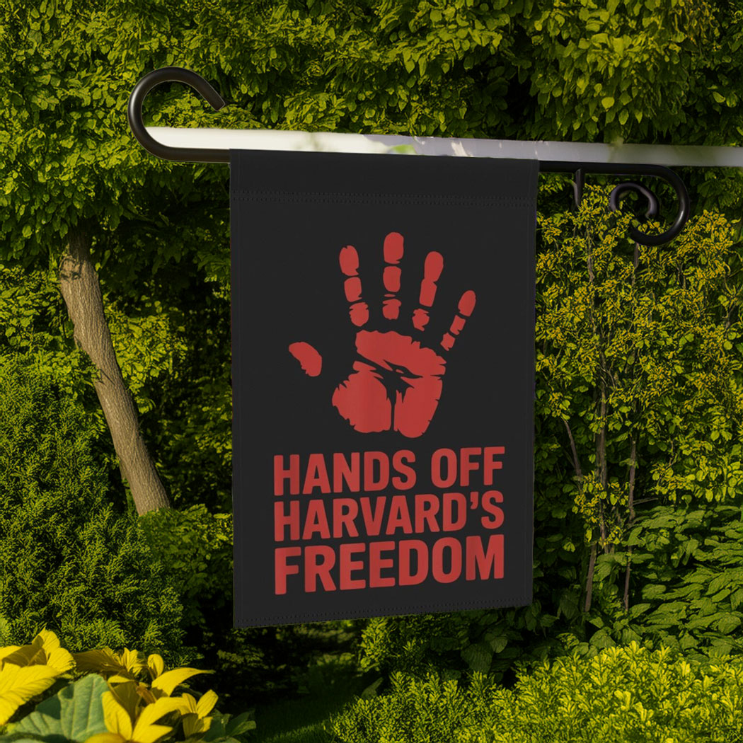 Hands Off Harvard Garden Flag, Save The Education Flag