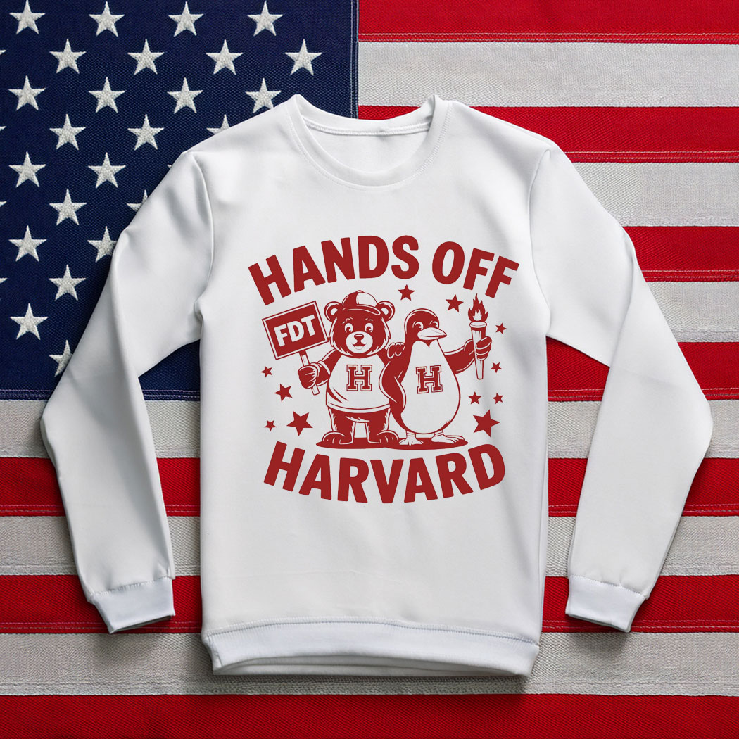 Hands Off Harvard , Hand Off Protest Anti Trump Shirt
