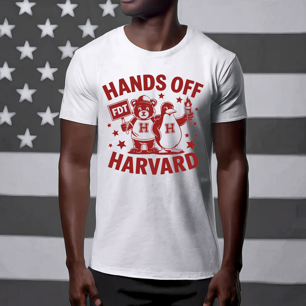 Hands Off Harvard , Hand Off Protest Anti Trump Shirt