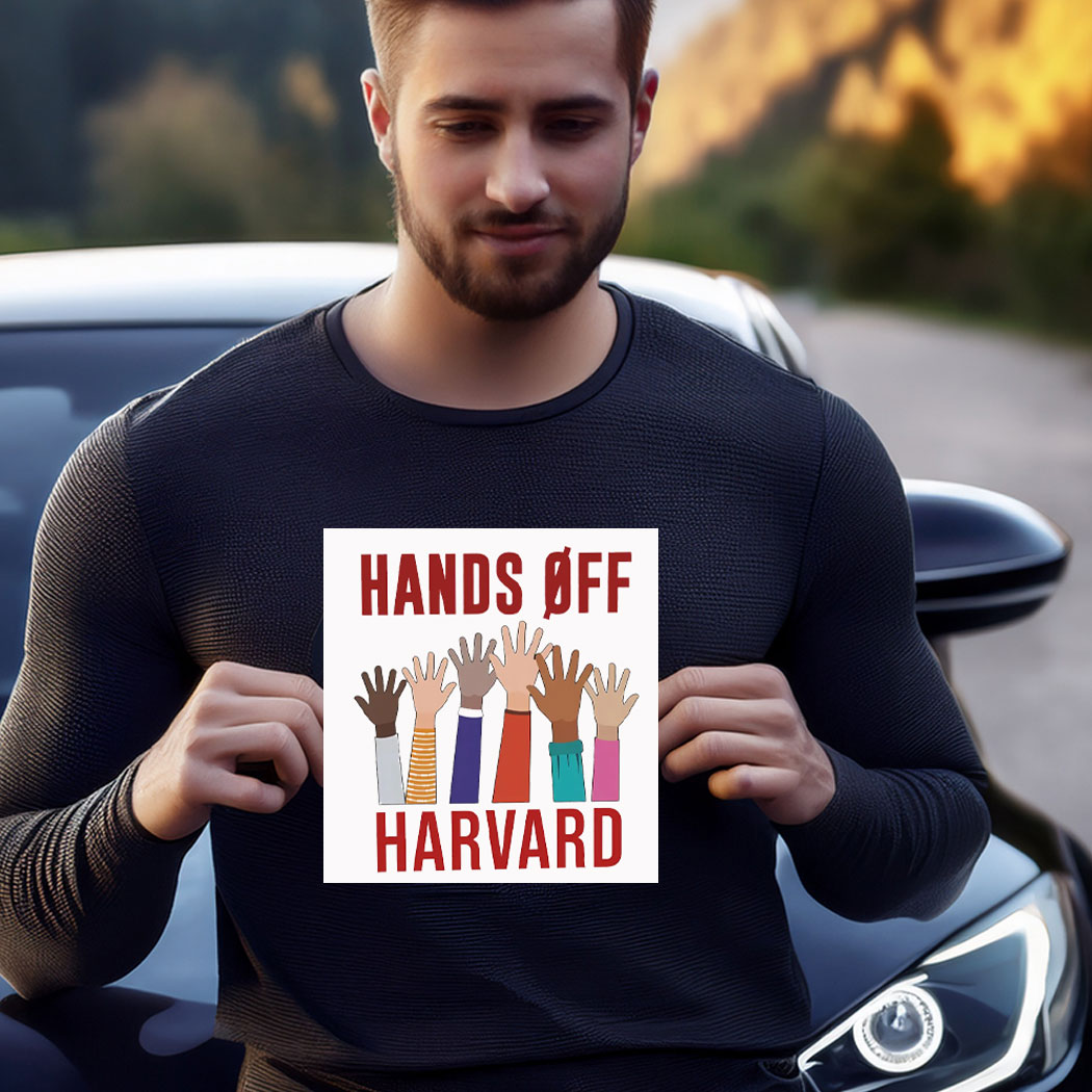 Hands Off Harvard , Save The Education Resist Car Magnet - Stickers
