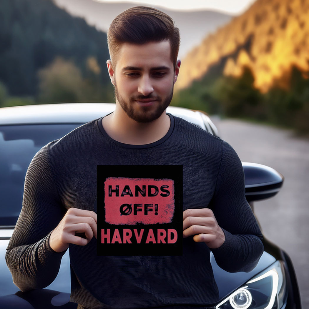 Hands Off Havard , Stand With Havard Car Magnet – Stickers