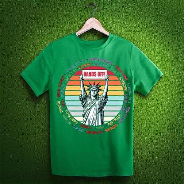Hands Off Protest Shirt, Political Activism Tee