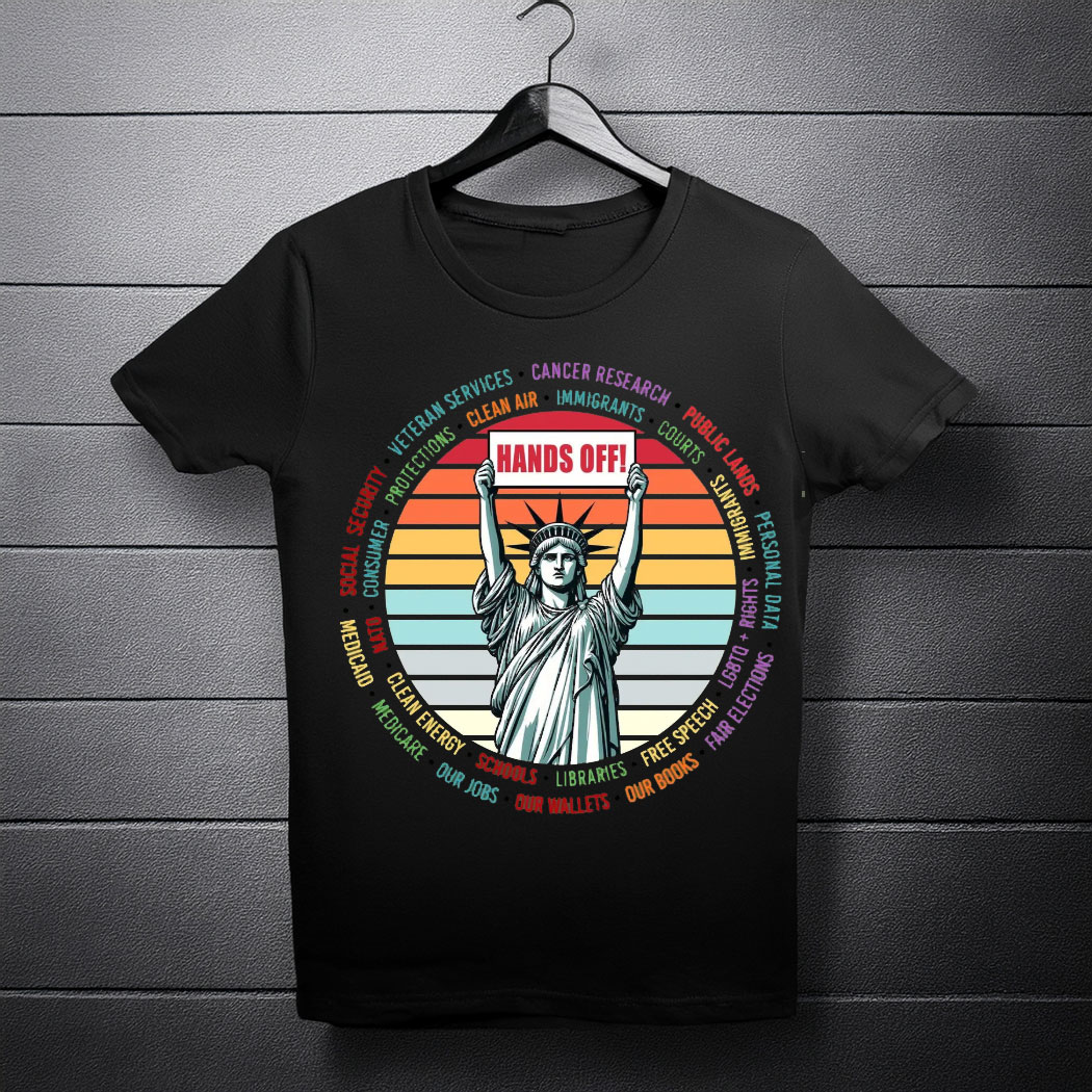Hands Off Protest Shirt, Political Activism Tee