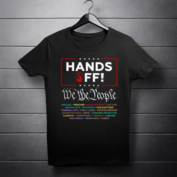 Hands Off Protest T Shirt,liberal shirt, democrat shirt
