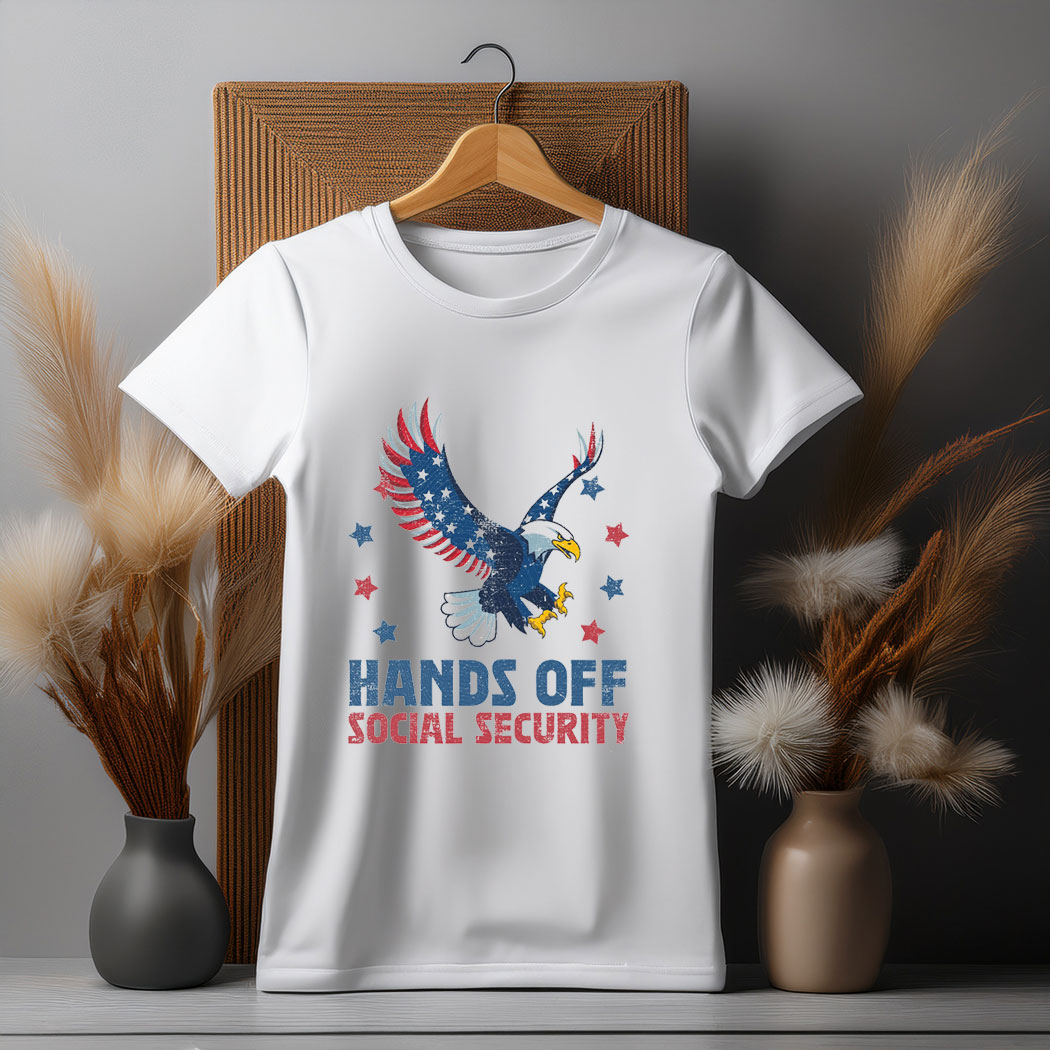 Hands Off Social Security Anti Trump , Resist Anti Trump T-Shirt