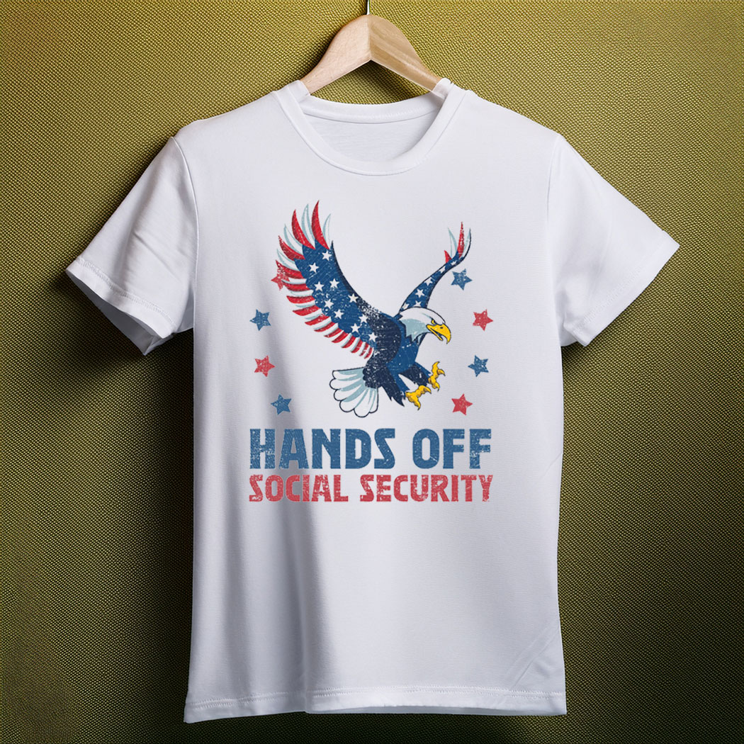 Hands Off Social Security Anti Trump , Resist Anti Trump T-Shirt
