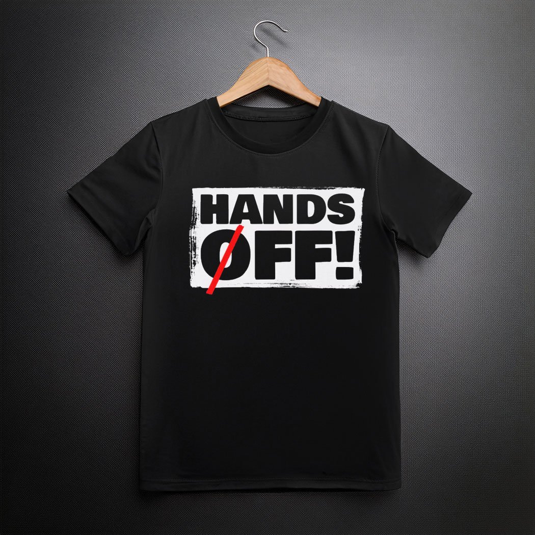 Hands Off Unisex Softstyle T-Shirt