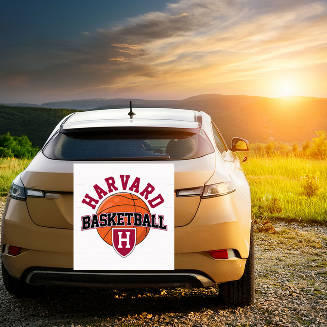 Harvard Basketball, Hands Off Harvard Car Magnet - Stickers