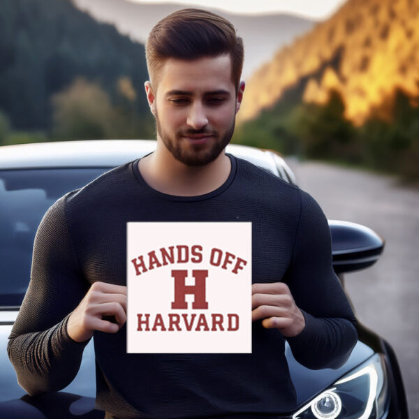 Harvard Hands Off Car Magnet – Stickers
