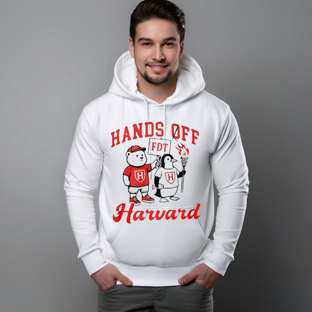Official Fdt Hands Off Harvard Anti Trump Mascot T-Shirt