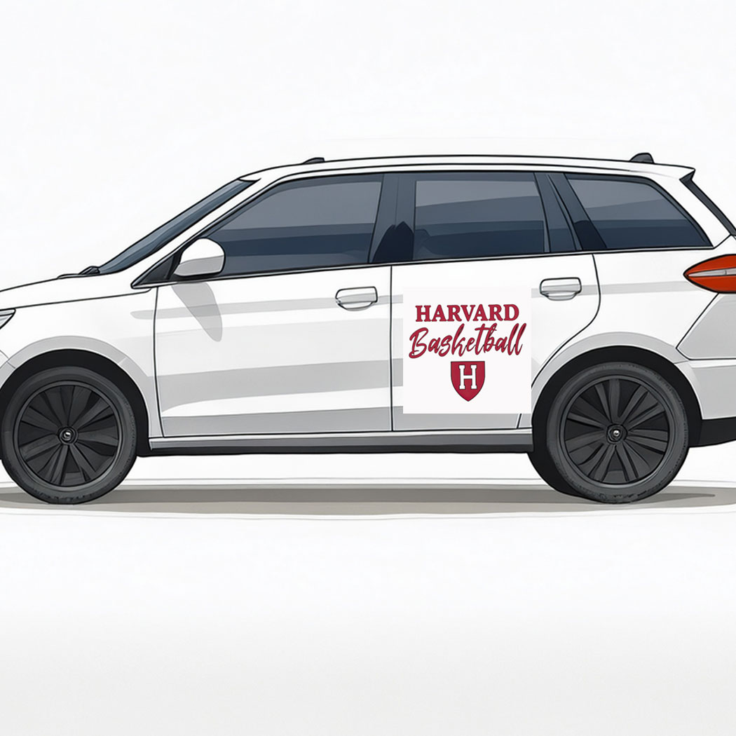 Steve Kerr Harvard Basketball Car Magnet - Stickers