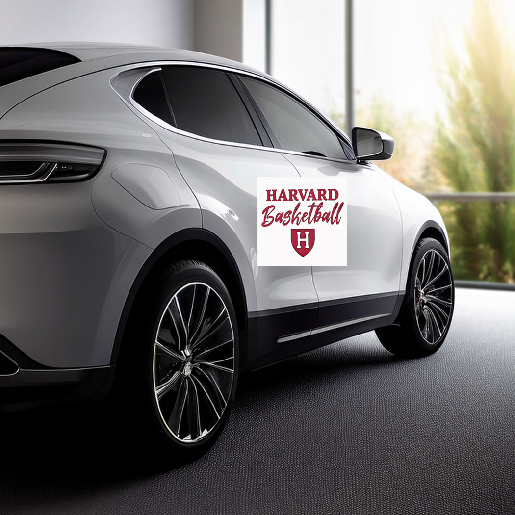 Steve Kerr Harvard Basketball Car Magnet - Stickers
