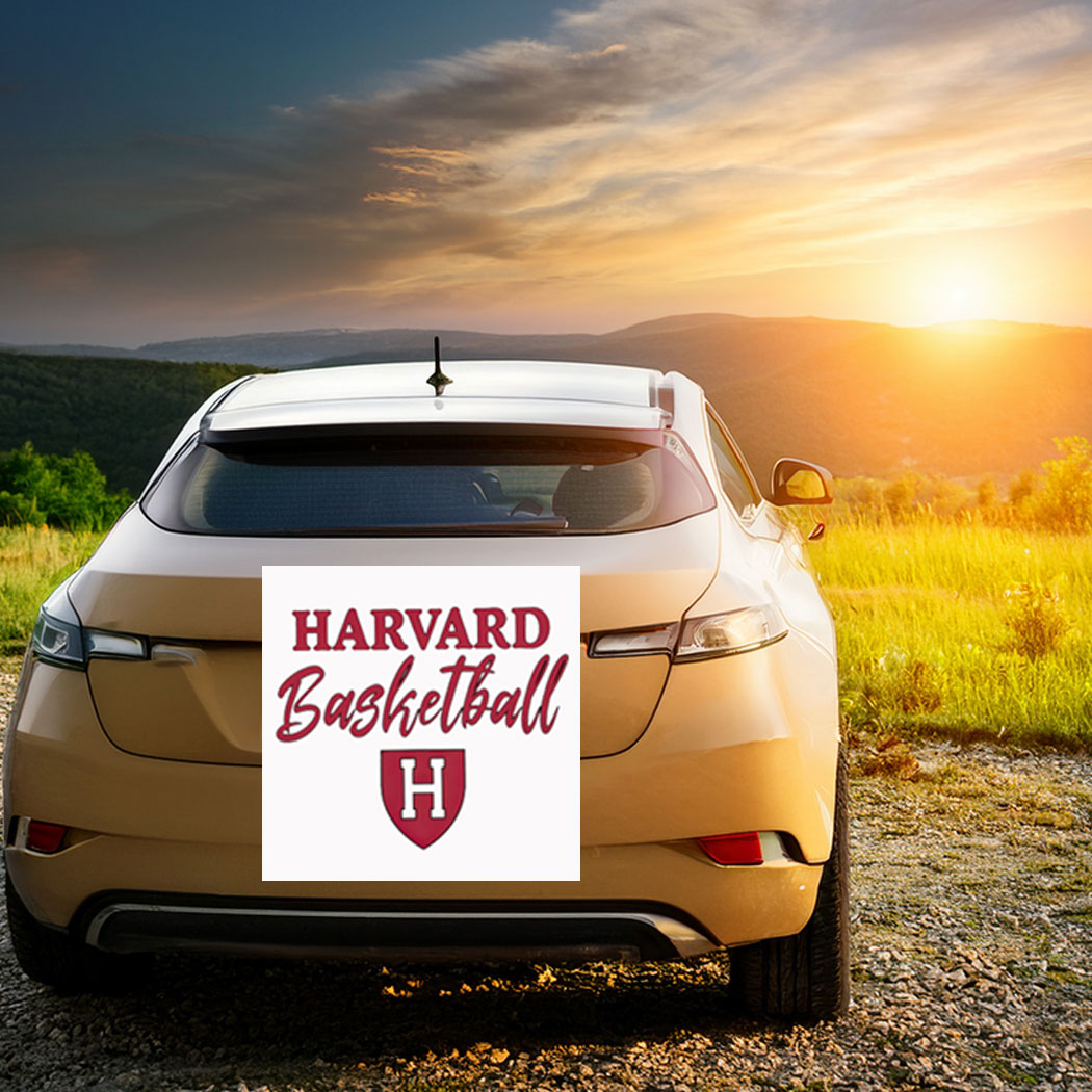 Steve Kerr Harvard Basketball Car Magnet - Stickers