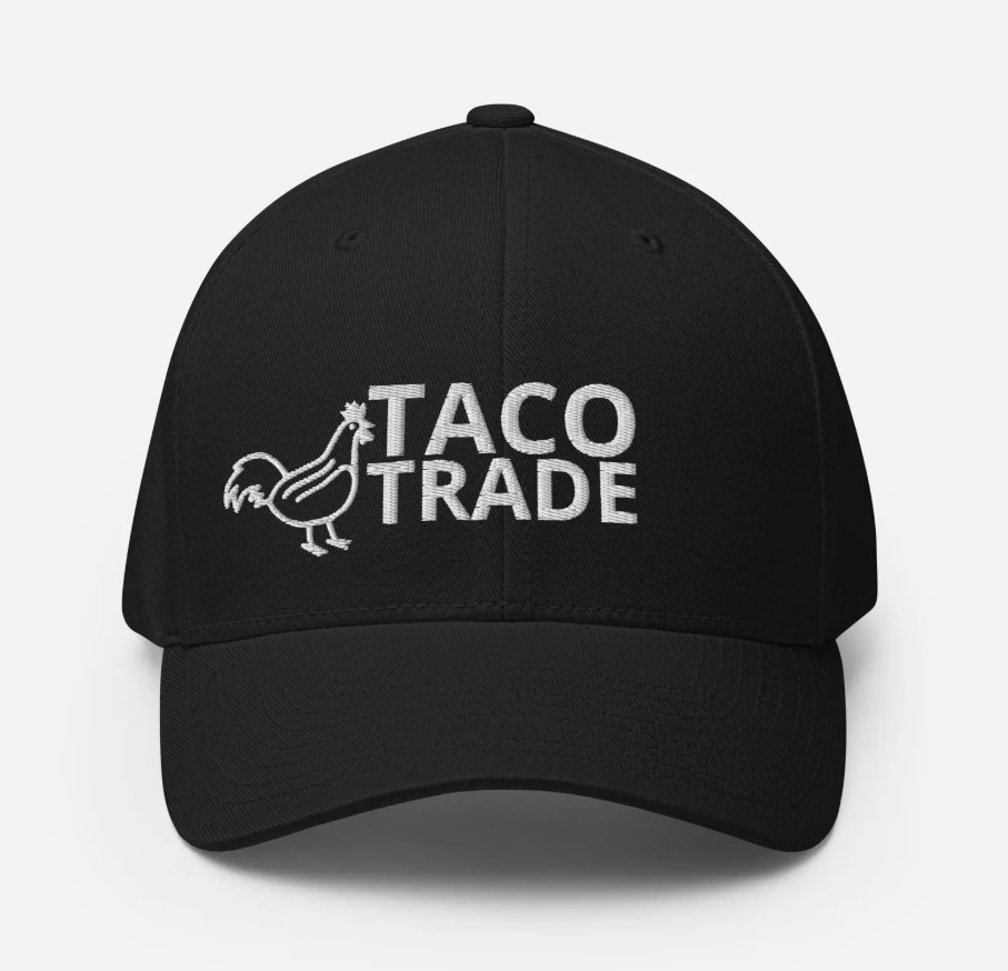 TACO Trade Hat with Chicken Hat- Anti Trump