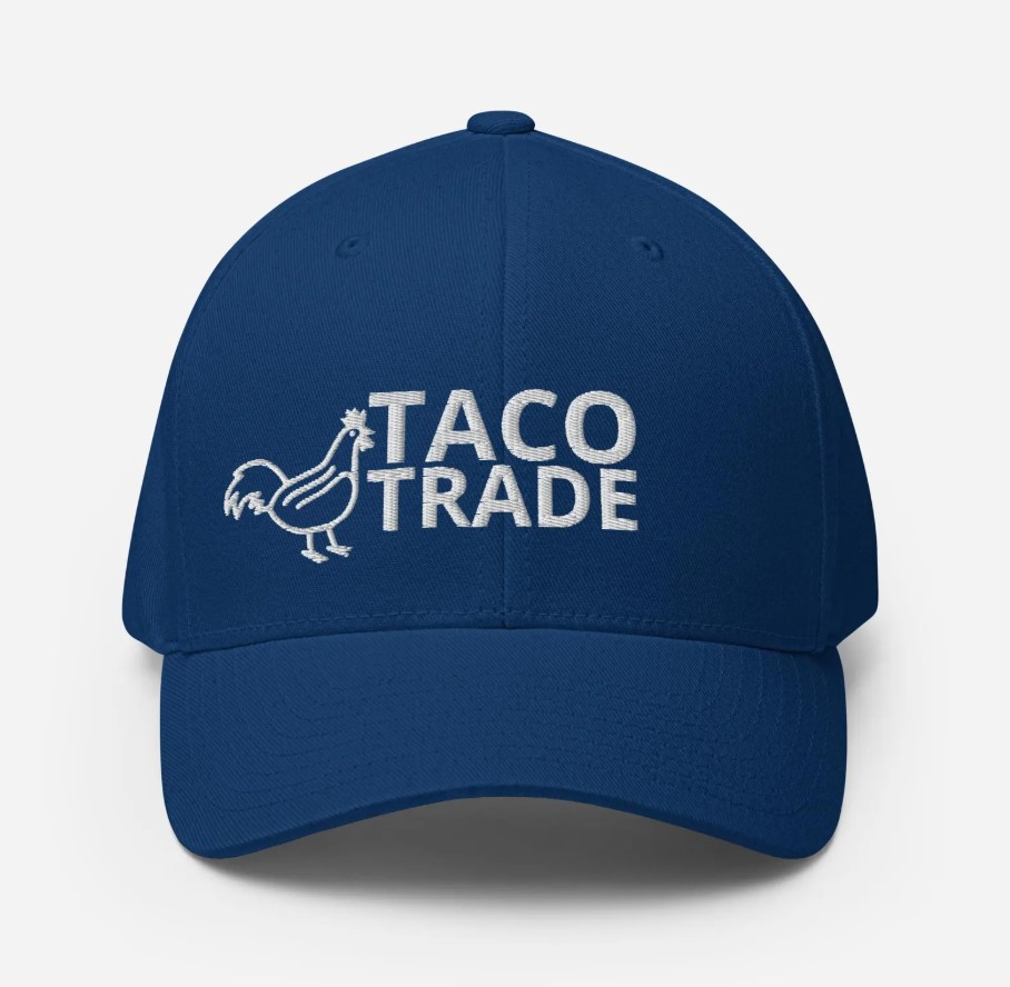 TACO Trade Hat with Chicken Hat- Anti Trump