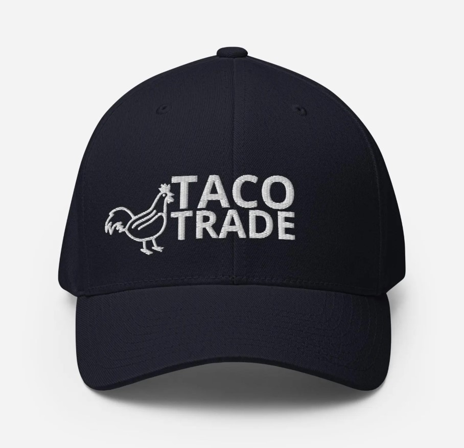 TACO Trade Hat with Chicken Hat- Anti Trump