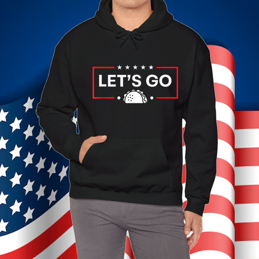 Trump Always Chickens Out Let's Go Taco T-Shirt