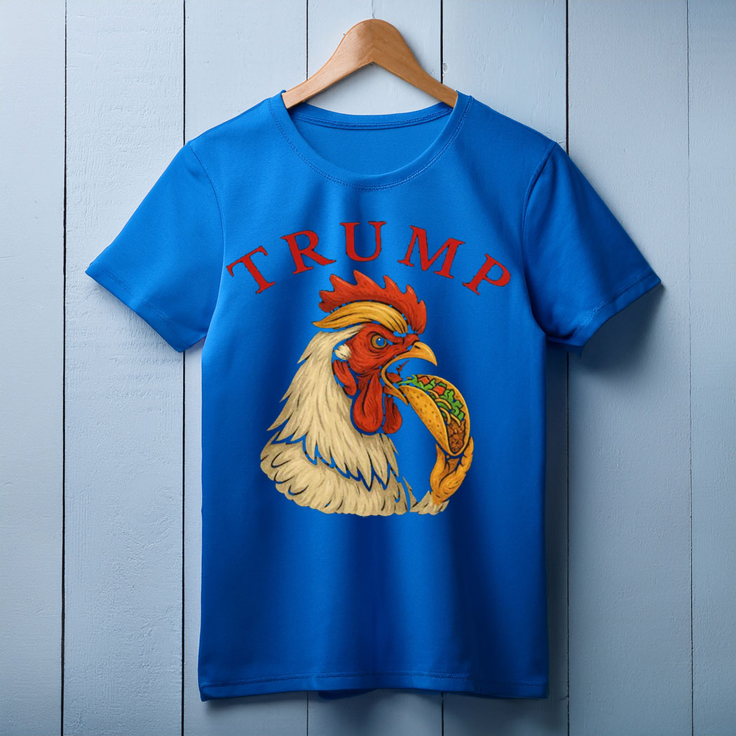 Trump Always Chickens Out – Funny Political TACO Unisex T-Shirt