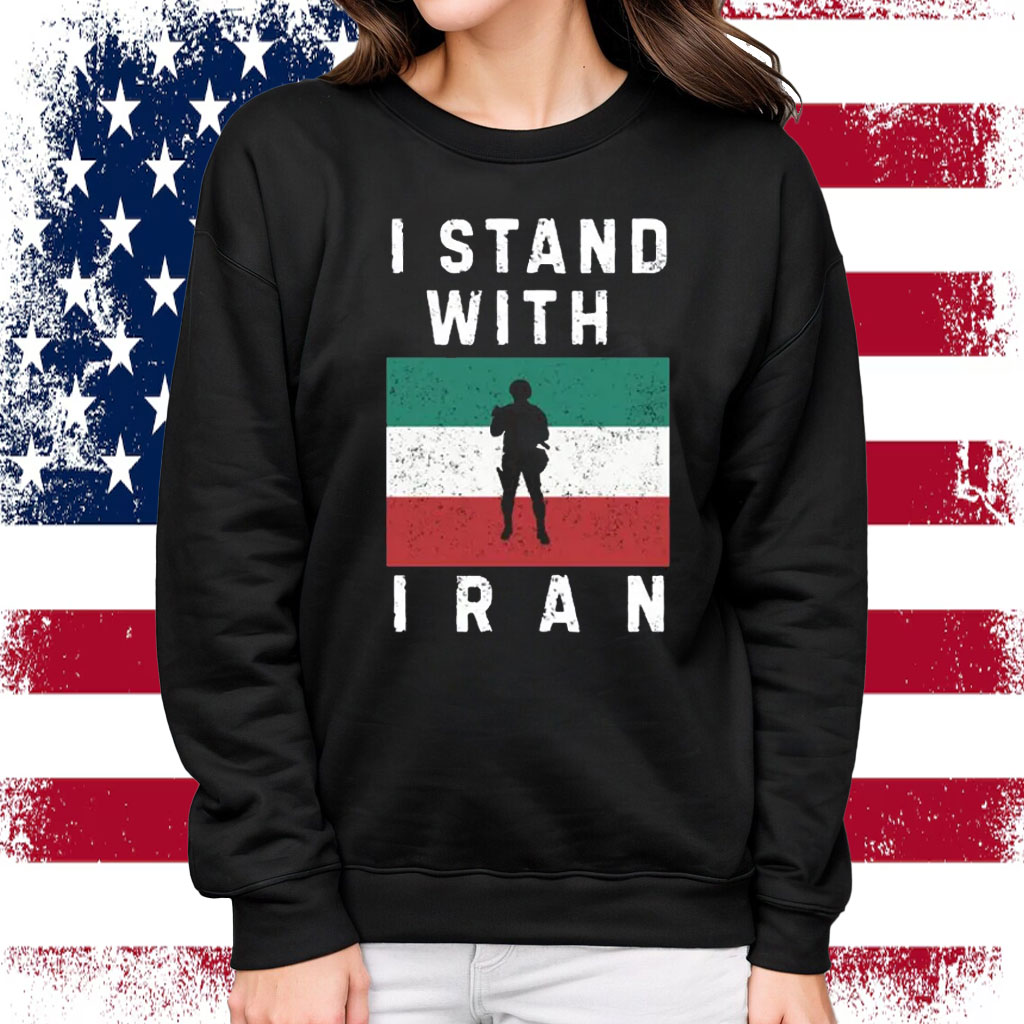 I stand with iran T-shirt