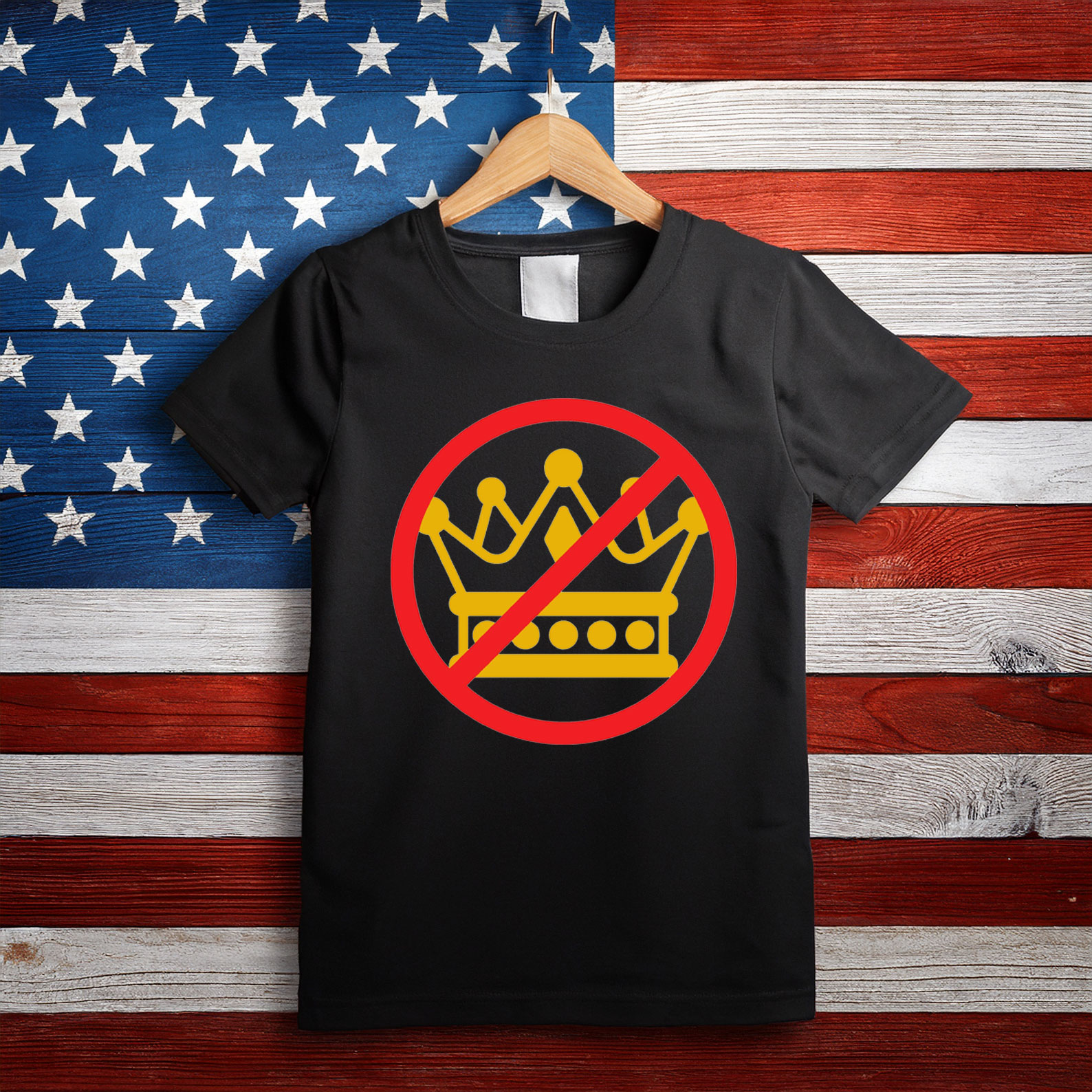 No Kings Anti Trump T-Shirt