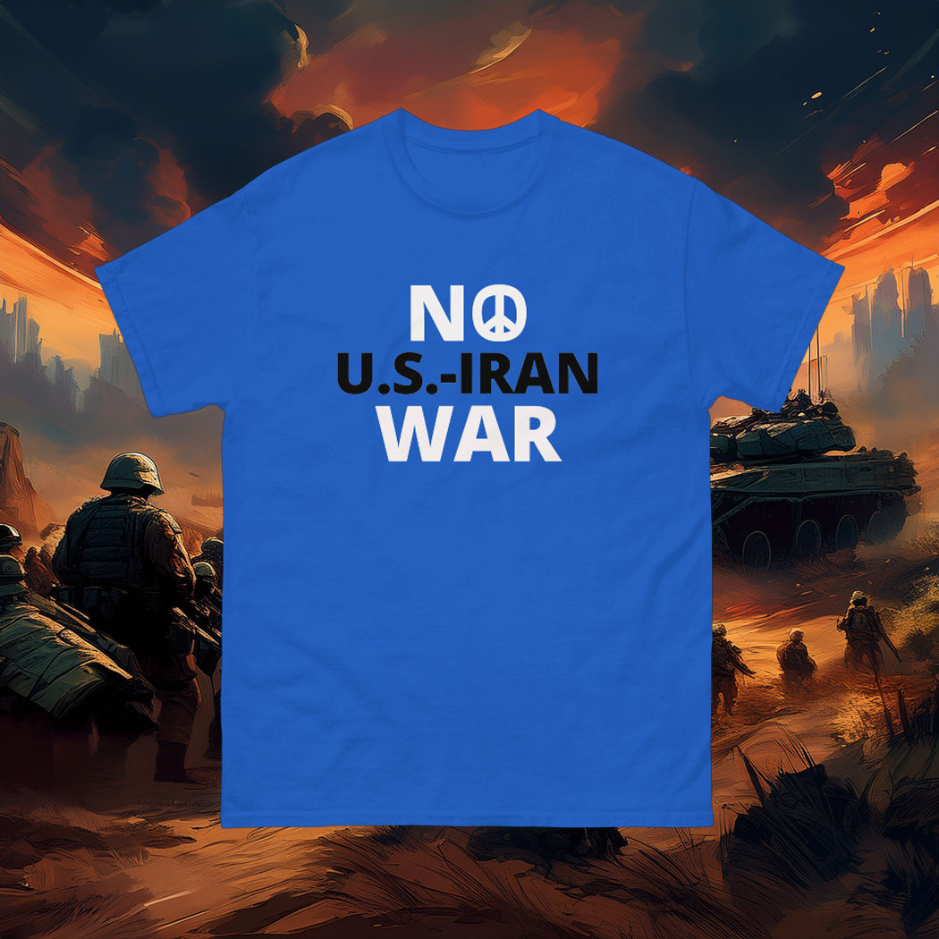 Trump Are Pushing Us Toward a War with Iran Shirt