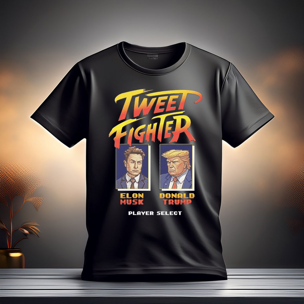 Tweet Fighter - Trump And Musk T-Shirt