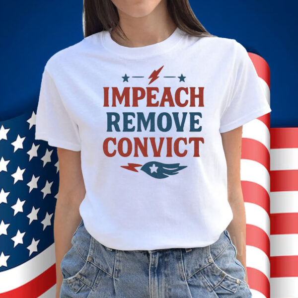 Vintage Impeach Remove Convict Shirt