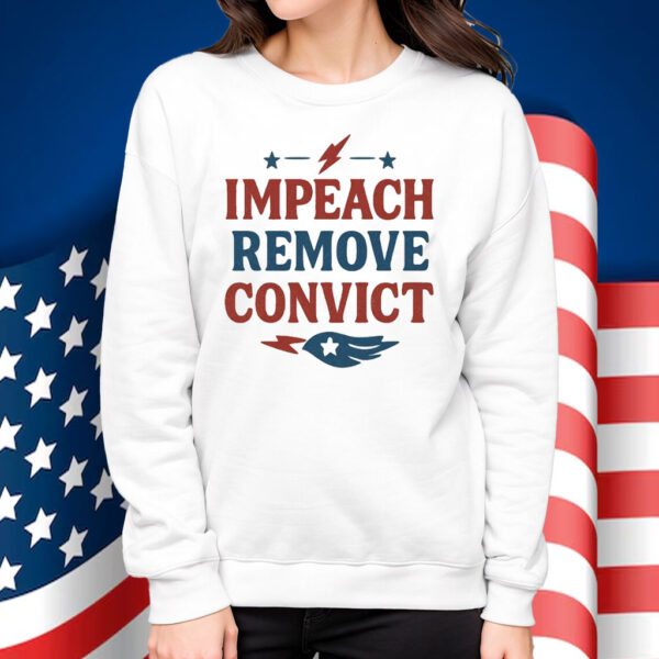 Vintage Impeach Remove Convict Shirt