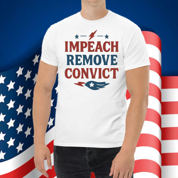 Vintage Impeach Remove Convict Shirt