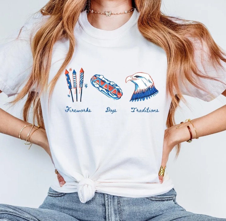 4th of July FDT Shirt, Patriotic Shirt, Subtle FDT Merch, Funny 4th of July Shirt
