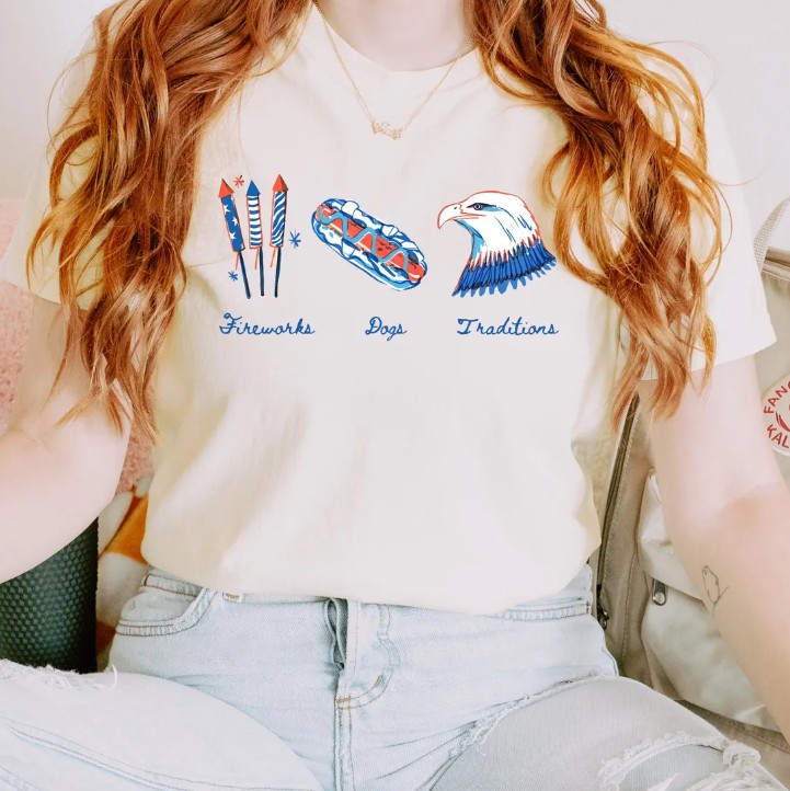 4th of July FDT Shirt, Patriotic Shirt, Subtle FDT Merch, Funny 4th of July Shirt